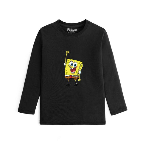 COTTON - HAPPY SPONGEBOB FULL SLEEVES