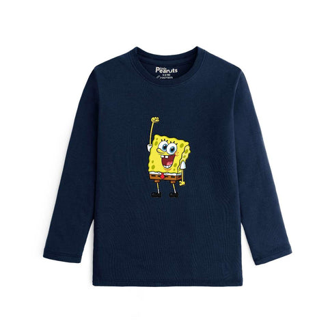 COTTON - HAPPY SPONGEBOB FULL SLEEVES