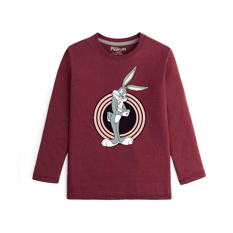 COTTON - BUGS BUNNY THINKING FULL SLEEVES