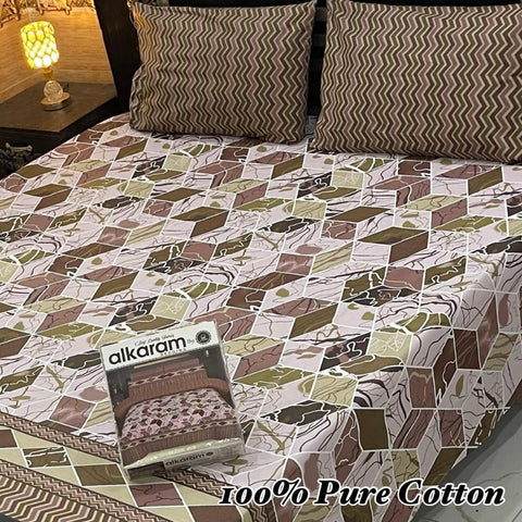 100% Pure Cotton Bedsheet 126